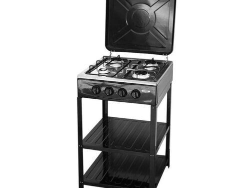 Boko 4-Burner Adjustable Tabletop Gas Stove with Lid and Legs perfect for camping