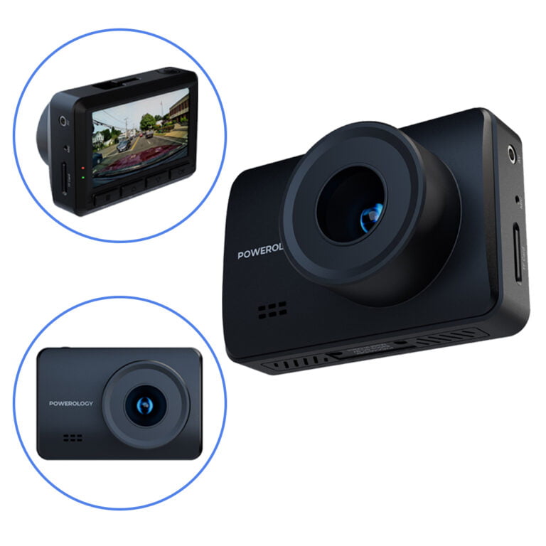 Powerology Dash Camera High Definition Recording Wifi Camera
