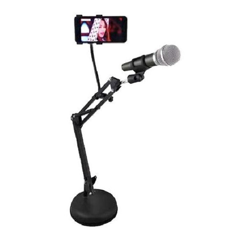 Multifunctional Bracket Of Desktop Video Frame Vocal Stents with Phone Bracket & MIC Holder