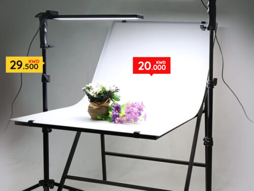 LED photographic studio kit + Photography Photo Studio Folding 60x100cm Shooting Table