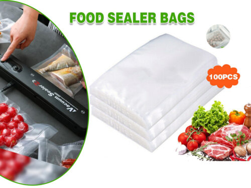 Set of 100 vacuum storage bags for the kitchen 20 x 30 cm