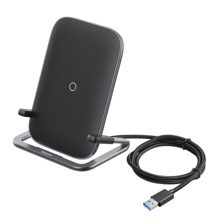 Baseus 15W Rib Horizontal and Vertical Holder Wireless Charger