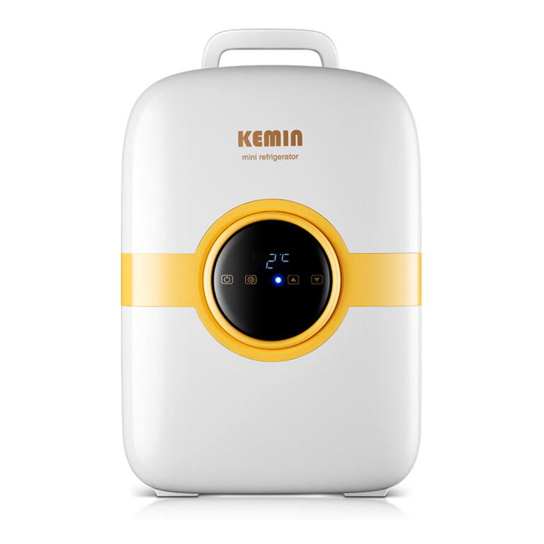 KEMIN Mini Fridge 22L Dual-core Mute Digital Display Portable Mini Refrigerator