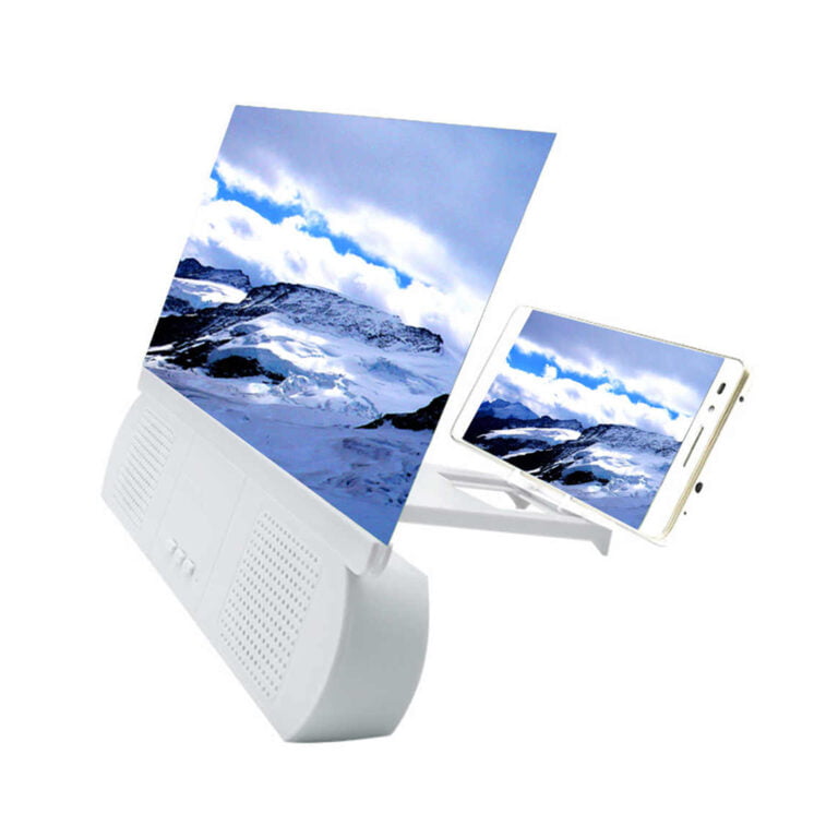 F9 10 inch Universal Mobile Phone Screen Amplifier HD Video Amplifier with Silicone Stand & Bluetooth Speaker
