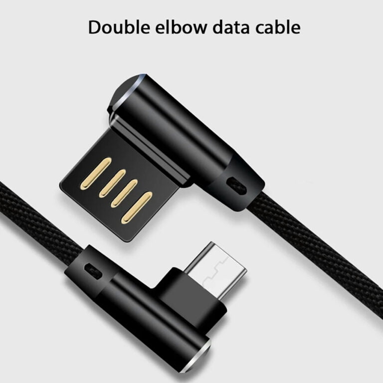 LDNIO LS421 GAMING 90°ANGLE ELBOW DATA CABLE (1m)