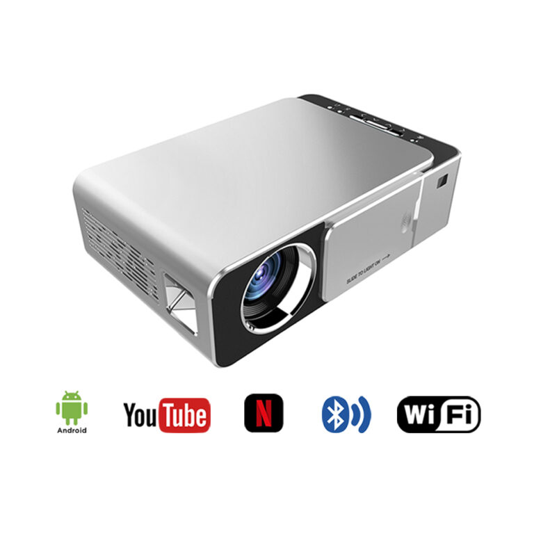 Toprecis T6 cell phone projector Multimedia share mirror screen projector 720P