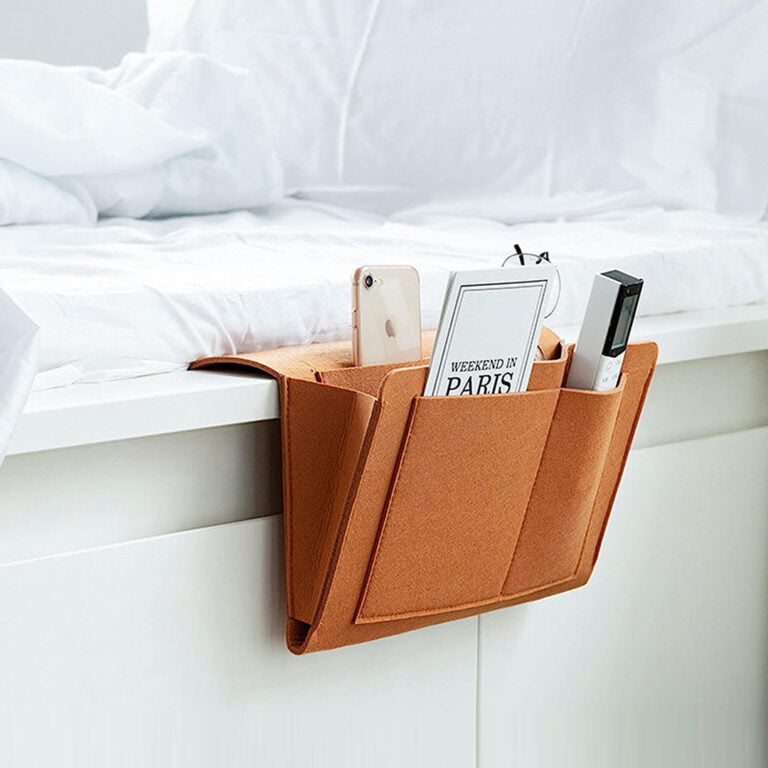 Multifunctional Bedside Tidy Storage Bag With Pockets Insert Sofa Double Layer Hanging Organizer