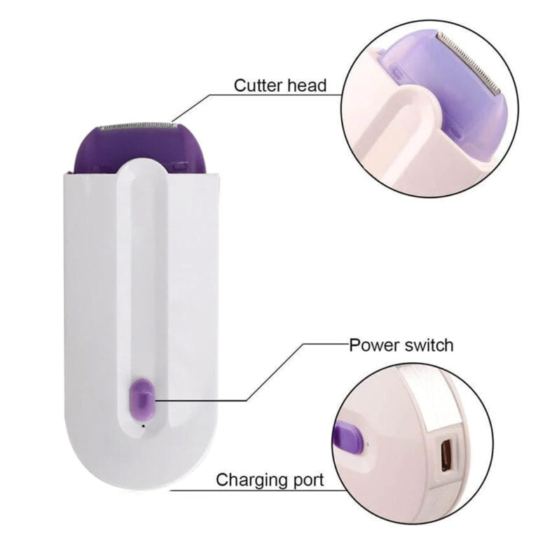 Painless Cordless Hair Removal Machine with LED Light