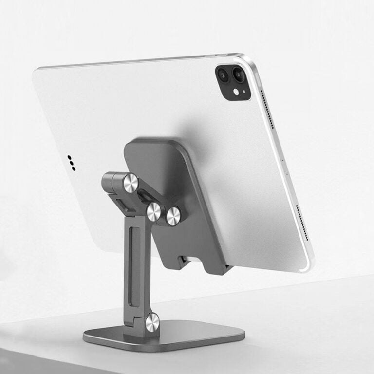 Foldable Phone Holder Stand Adjustable Telescopic Desktop Tablet Bracket Mount