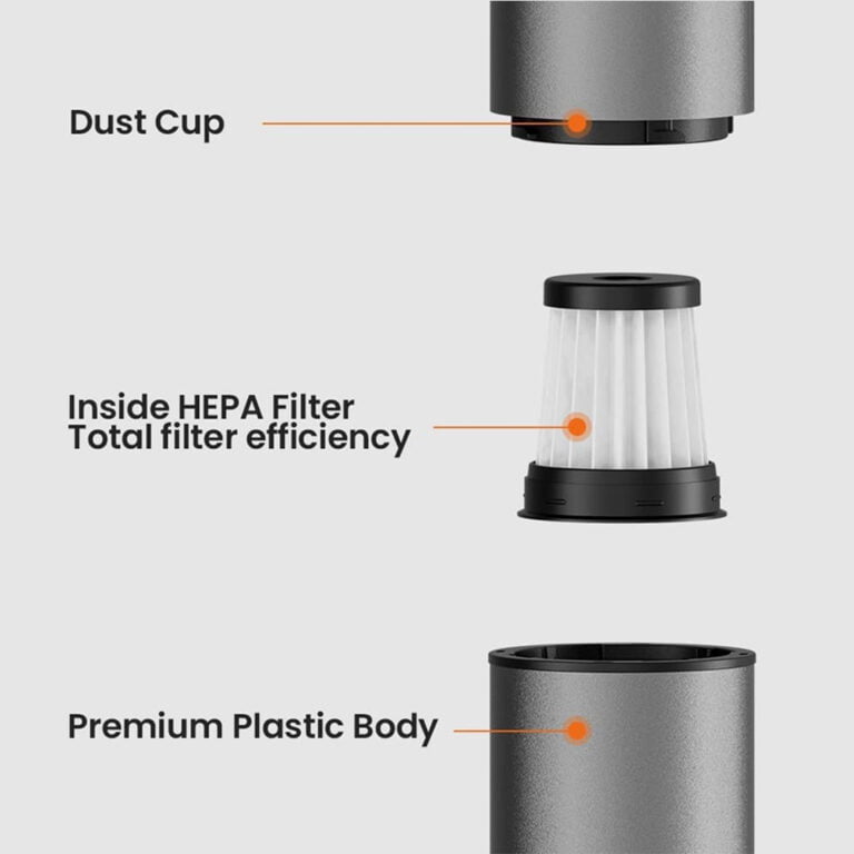 MIUI Portable Mini Vacuum Cleaner 9000Pa With Elegant design