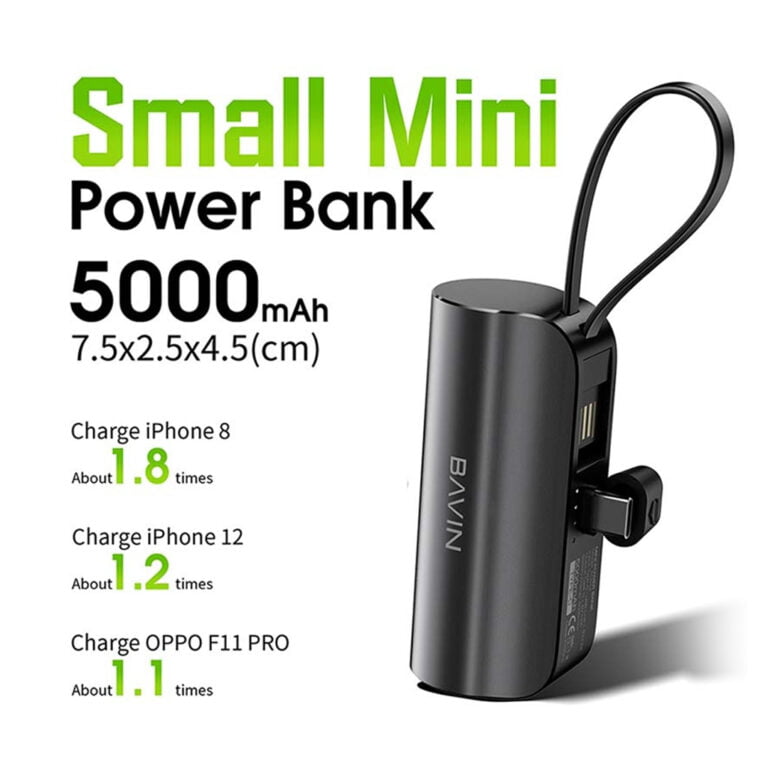 Bavin PC012/PC013 Mini Quick Charge Power Bank 5000mAh