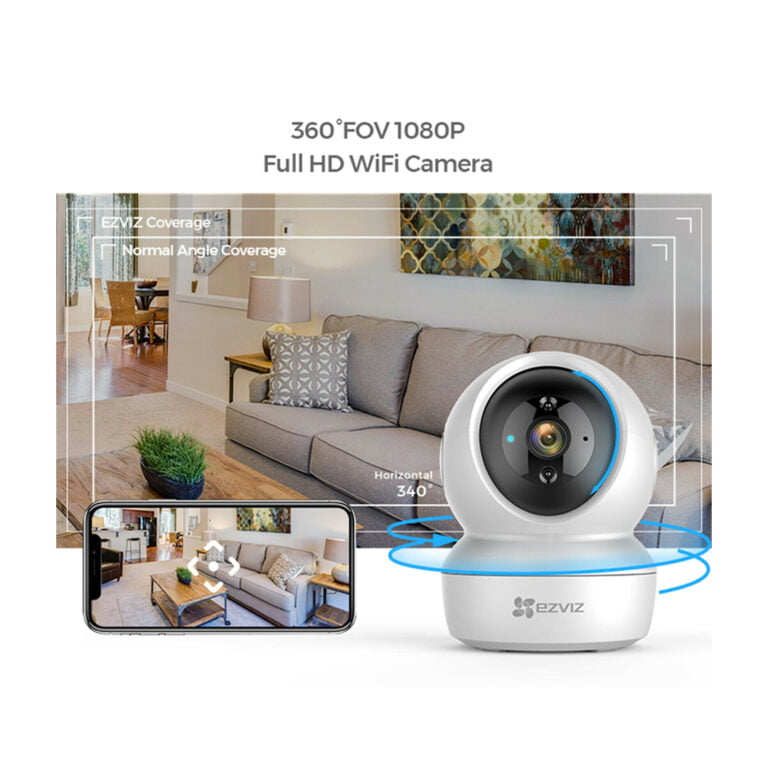 Ezviz C6N Smart Wi-Fi Pan & Tilt Smart Home Security Camera