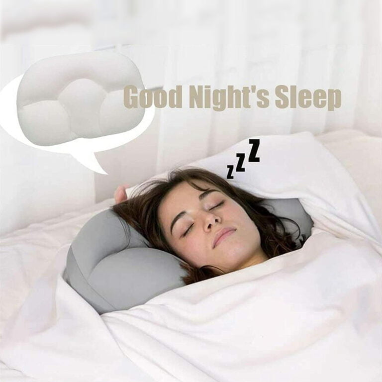 Soft Breathable All-Round Sleep Neck Egg Sleeper Pillow