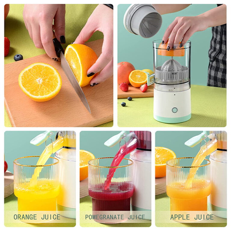 Hands-free Rechargeable Portable 45W Electric Citrus Juicer