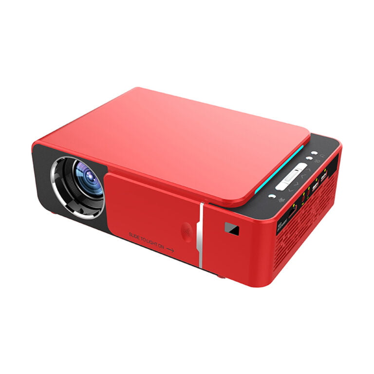 Toprecis T6 cell phone projector 720P + Tripod Projector Screen Type B (210 cm x 115 cm)