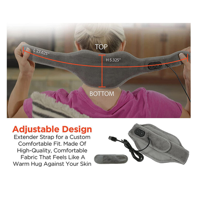 Neck Massager Wrap with 3 Adjustable Heat Modes