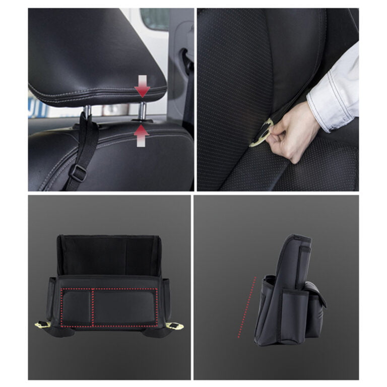 H706 Car Seat Middle Hanger Storage bag with Multiple Pockets