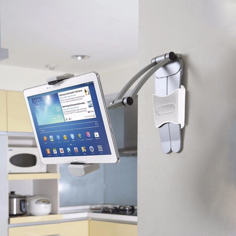 Kitchen Universal Tablet Holder Wall Mount Stand