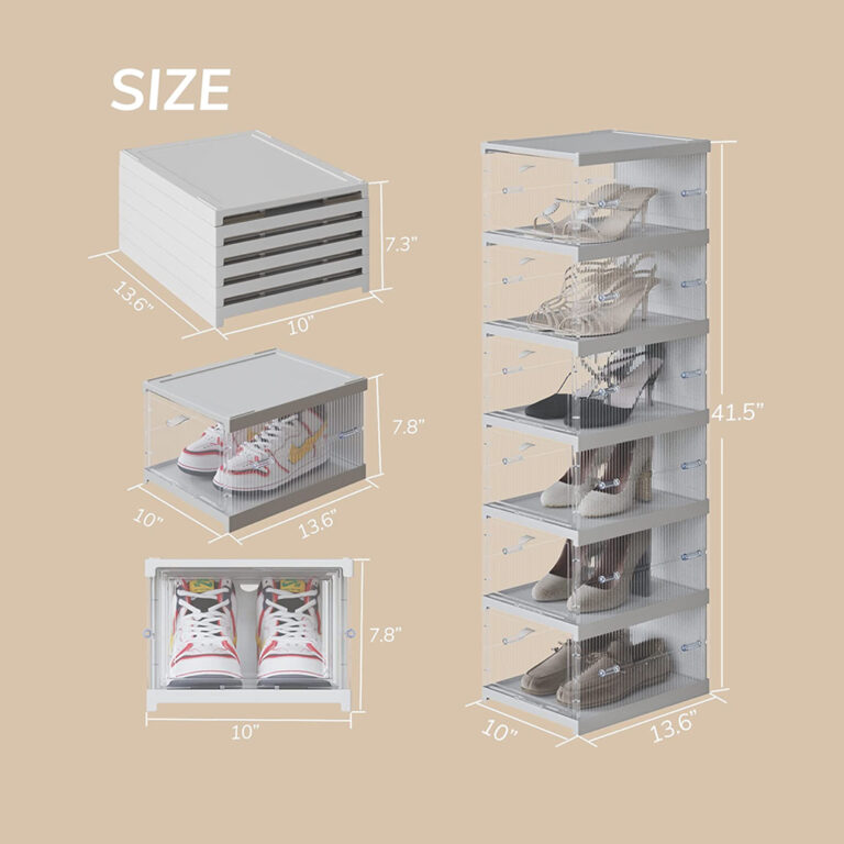 Foldable Shoe Storage Boxes