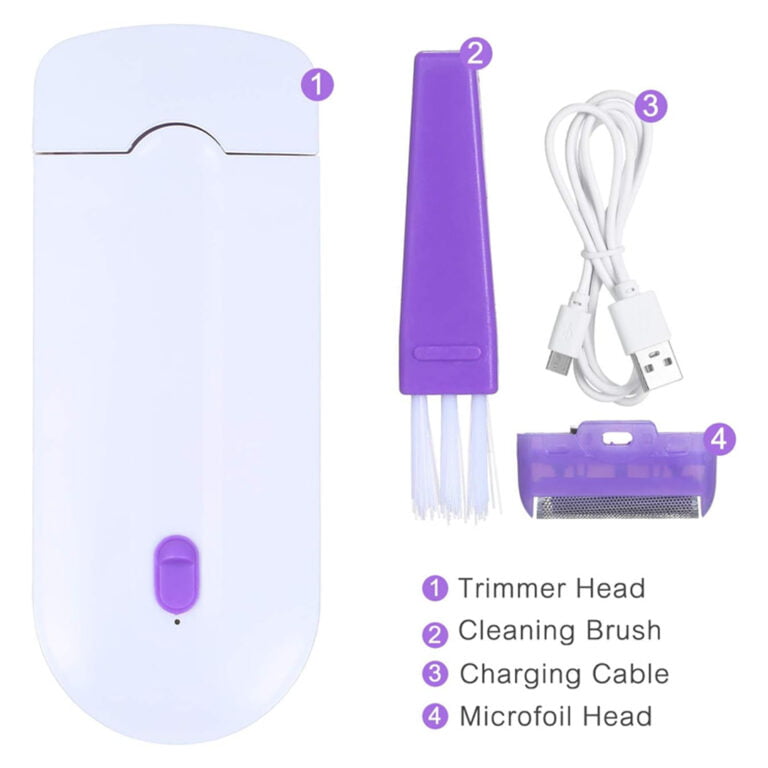 Painless Cordless Hair Removal Machine with LED Light