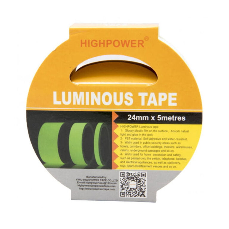 5M X 24Mm Luminous Radium Tape Sticker Removable Waterproof Glow In The Dark Tape