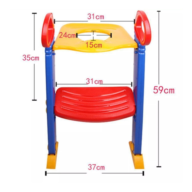 Potty Toilet Seat with Step Stool Ladder, (3 in 1) Trainer for Kids