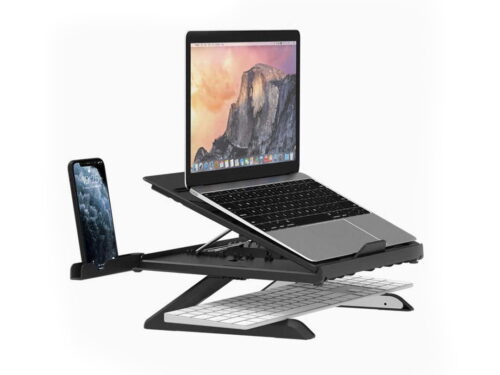 Tronsmart D07 Foldable Adjustable Laptop Stand with Phone Holders