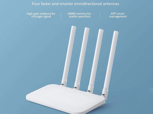 Xiaomi Mi Router 4C with Strong Signal, Wide Coverage, and Fast Transmission
