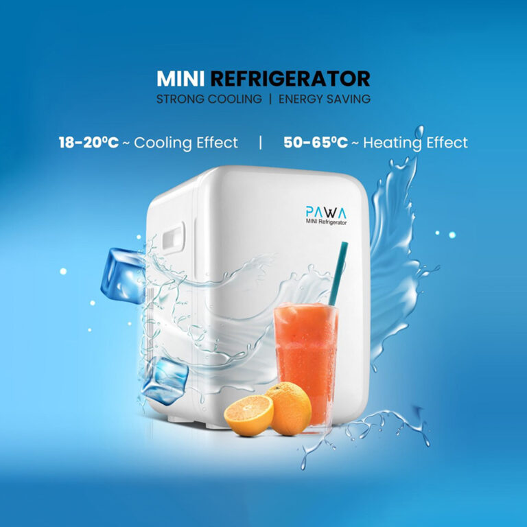 PAWA MINI REFRIGERATOR 10L Energy Saving With Dual cooling and heating functions