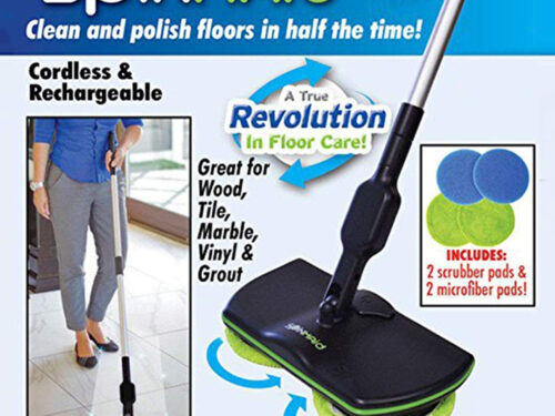 Wireless Electric Rechargeable Spinning Mop