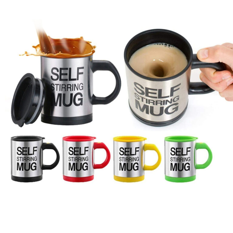 Self-stirring Electric Thermal Automatic Coffee Mug  (assorted colors)