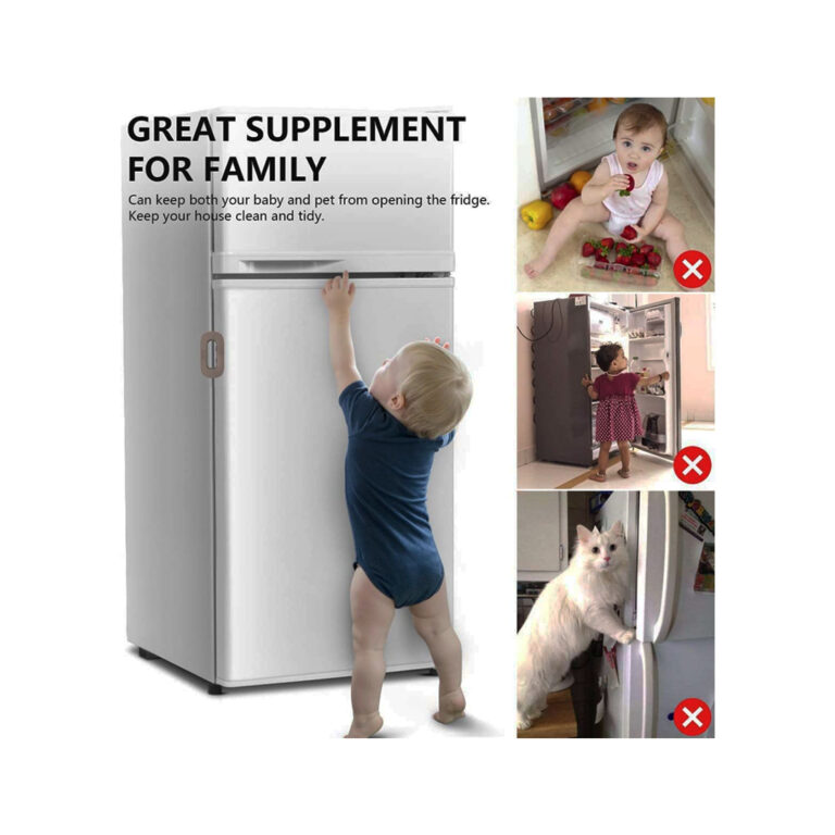 Child Safety Door Lock Refrigerator Lock Multipurpose Fridge Freezer Cabinet Door Safety Lock