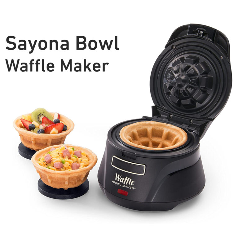 Sayona SWM-4207 Waffle Bowl Maker New Design