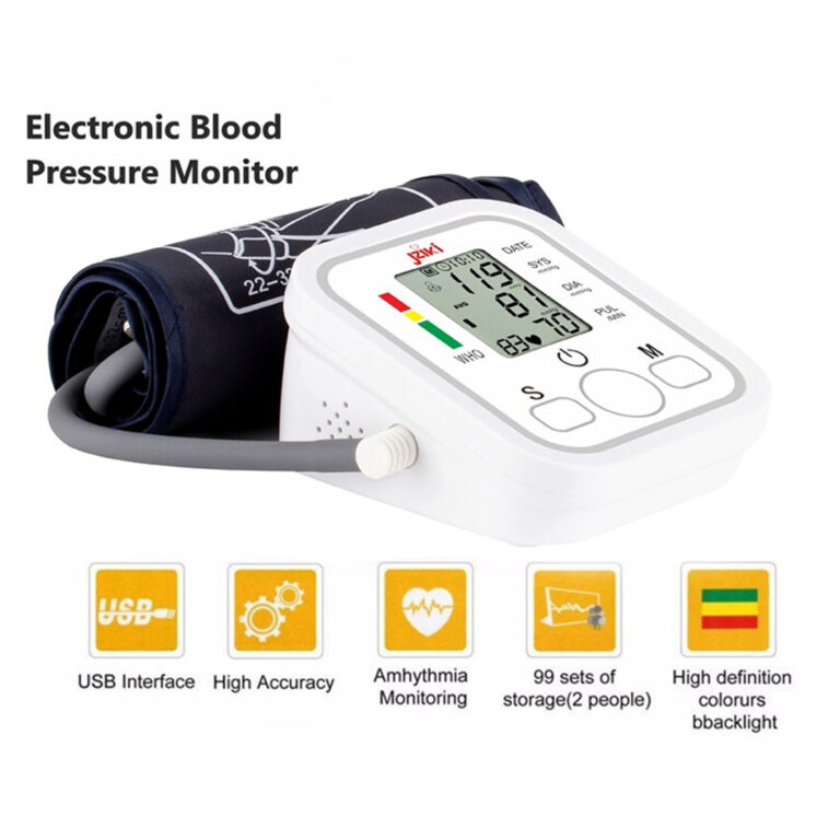 JZIKI Electronic Digital Automatic Arm Blood Pressure Monitor