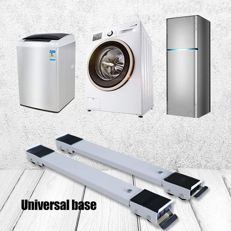 Washing machine base, Adjustable Extendable Appliance Trolley Roller Wheels