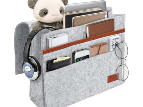 Bedside Pocket, Remote Control Pocket, Table Organizer, Small Items, Hanging Bag