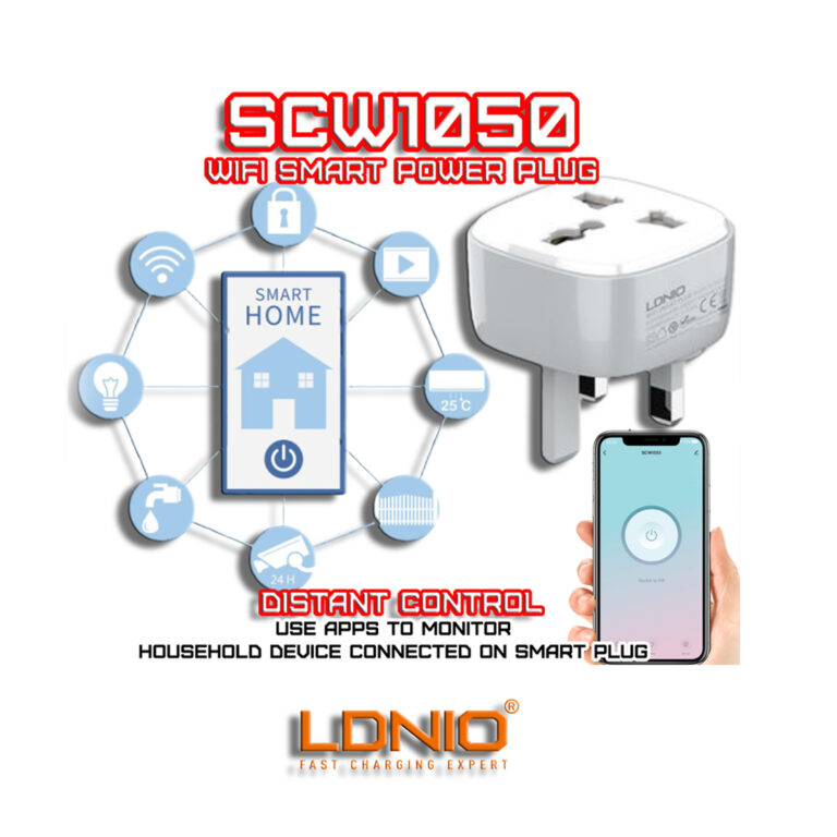 LDNIO SCW1050 Phone Distant Control 2.4GHz Wifi Smart Universal Plug For Electronic Device