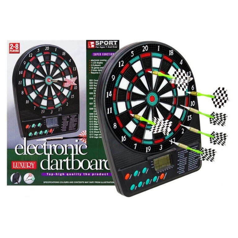 Electronic Dartboard With Score LCD Screen Safe and Simple