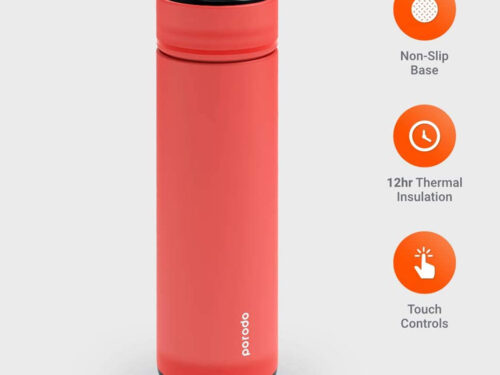 Porodo Lifestyle Smart Water Bottle with Temperature Indicator