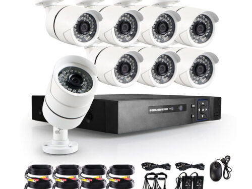 AHD 8-channel Home Recording CCTV Security System (Not Including Installation)