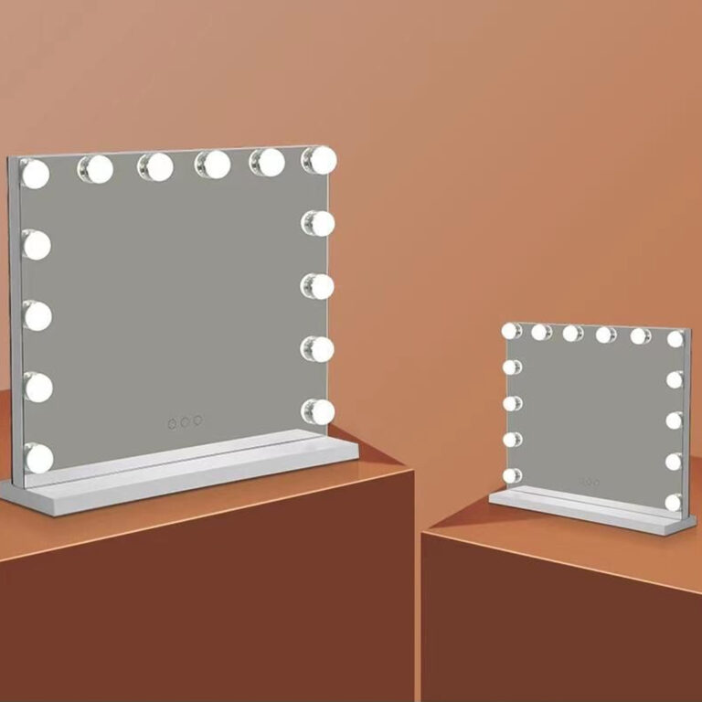 Large Lighted Vanity Mirror with 14 Dimmable LED Bulbs ,3 Color Modes