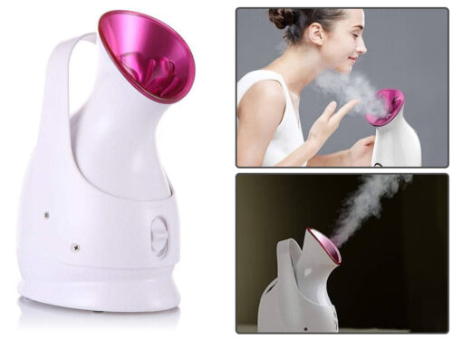 Facial Ionic Steamer for Face Moisturizing and Skin Care to cleanse deep of skin discharge toxins