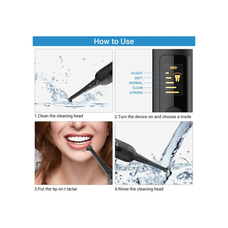 Home Use Dental Tools Electric Ultrasonic Sonic Dental Scaler LED Display