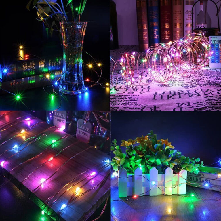 Waterproof Multi Color Solar String Light For Outdoor Decoration (Size: 12Meter 100LED)