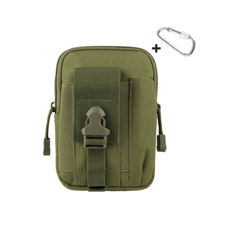 Pocket Bag with a Waist Belt of High-Quality Material