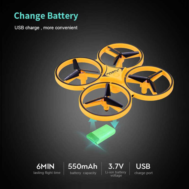 2.4G RC Hand Throw Drone, with Interactive Obstacle Avoidance