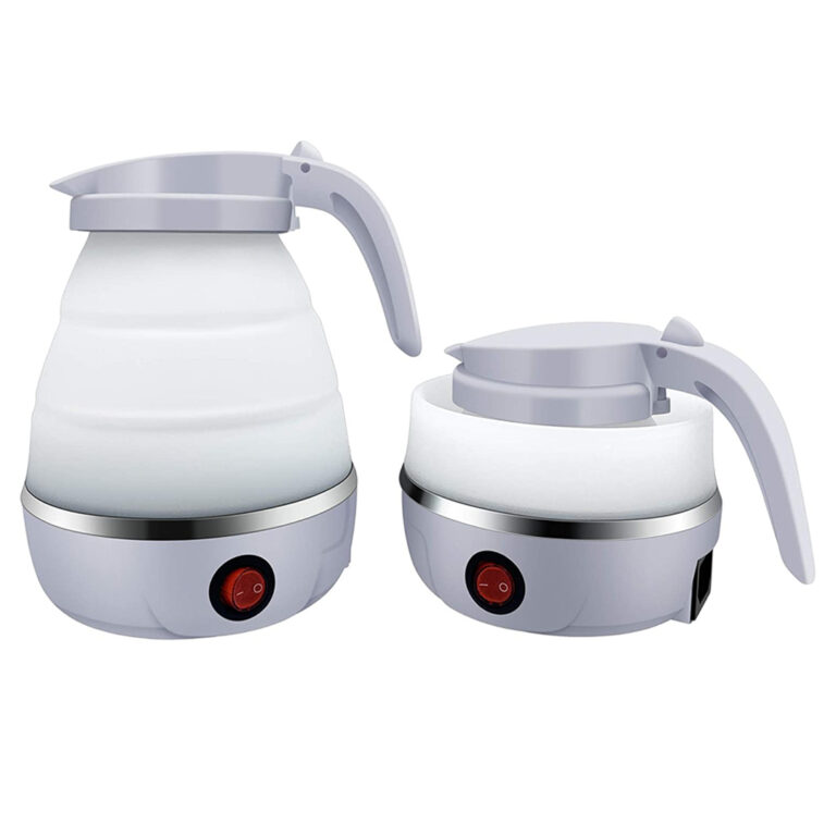 Travel Portable Foldable Electric Kettle Collapsible Water Boiler 110V 600ML