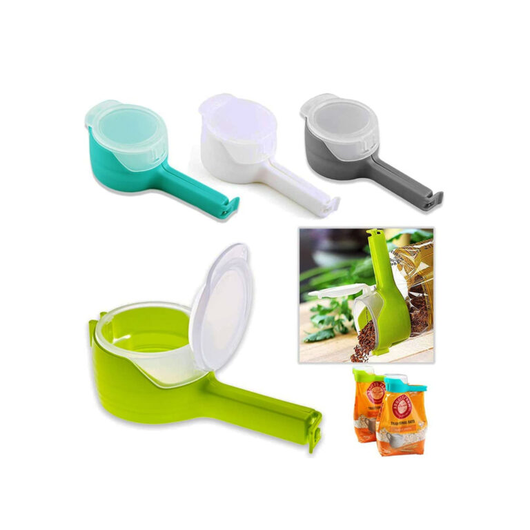 Bag Clips for Food, Food Storage Sealing Clips with Pour Spouts