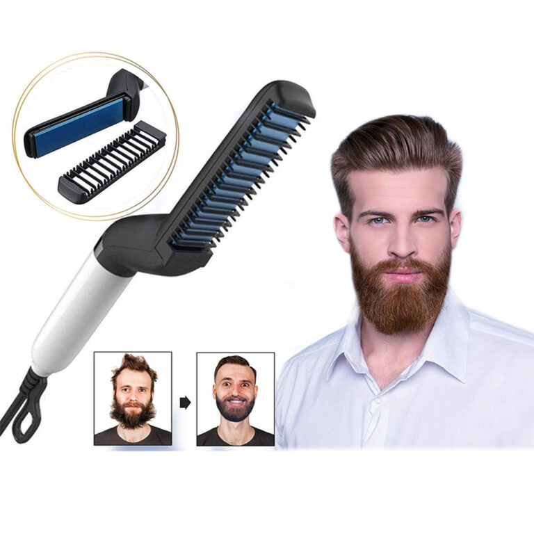 Modelling Comb Men Beard and Hair Quick Straightener
