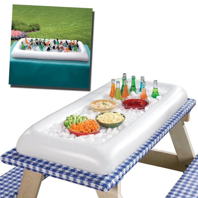 Swimming Pool Float drinks Table Drinking Cooler Table Bar Tray Beach Inflatable Air Mattress
